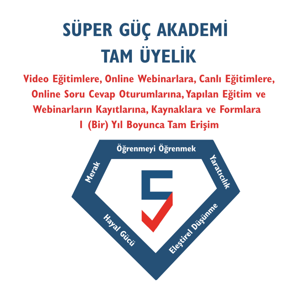 1 Yıllık Tam Üyelik